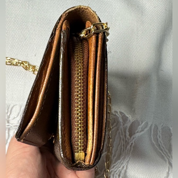 LOUIS VUITTON PORTE TRESOR MONOGRAM WALLET WITH CHAIN - Picture 14 of 17